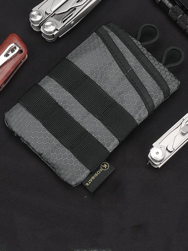 Portable Outdoor EDC Tool Storage Bag, Wear Resistant Outdoor Accessories, Lightweight Mini EDC Pouch, Sundries Bag