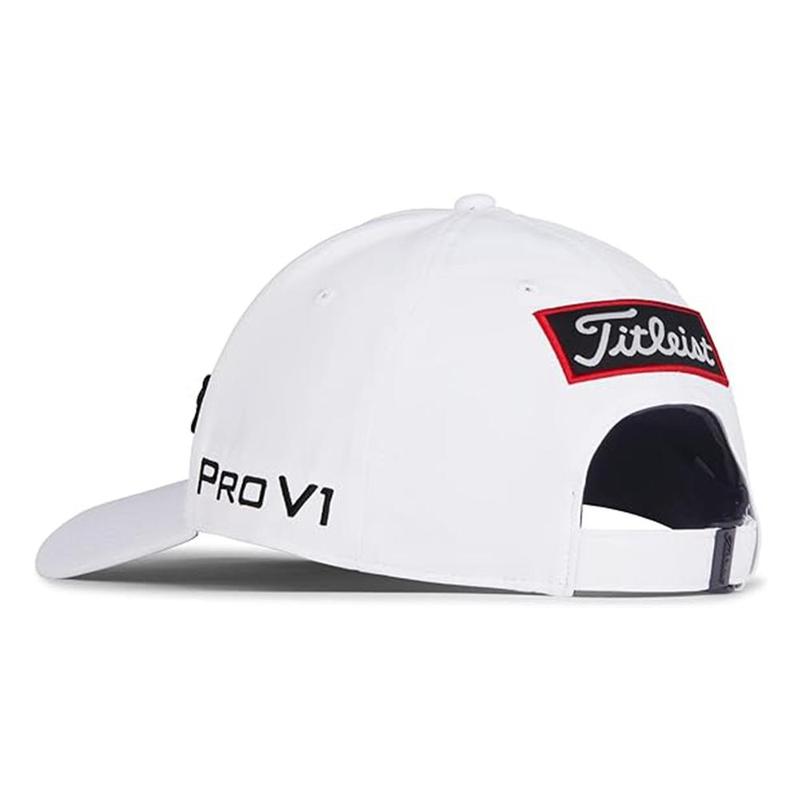 Titleist Men’s Tour Performance Golf Hat, White