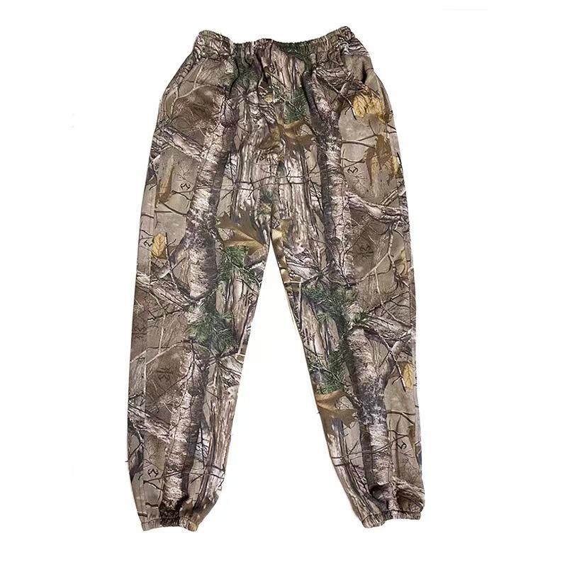 Outdoor sports bionic camouflage men's sweatpants