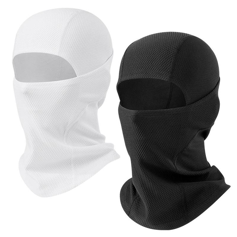 Breathable Motorcycle Balaclava, 2 Counts 3 Counts Cycling Full Face Mask with 4-in-1 wearing style, Face Mask for Outdoor Sports