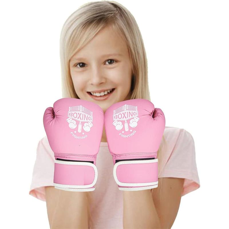 Boxing Gloves, Sponge   Sparring Gloves Thai Kick Boxing for  and Youth, Suitable for Boys and Girls  3 to 9