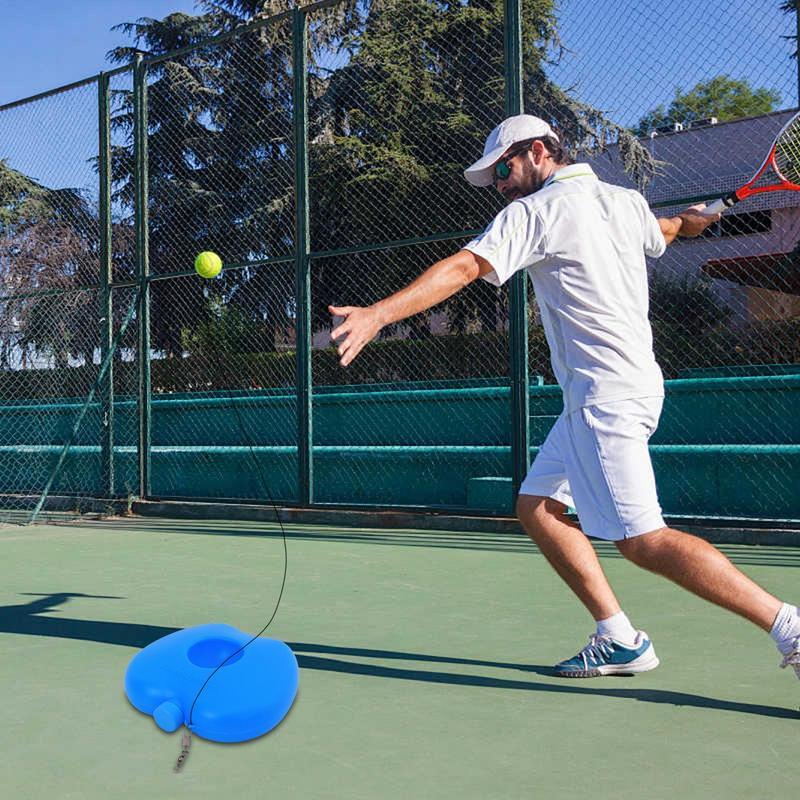 Tennis Trainer Rebound Ball Professional Tennis Ball Trainer Rebound Ball With String And Base Tennis Drills Equipment