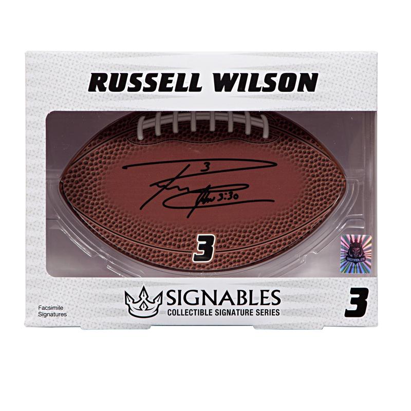 Russell Wilson - NFLPA Signables Collectible Facsimile Signature