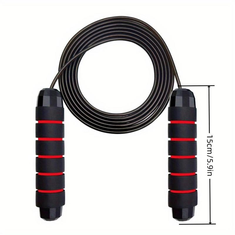 Adjustable Skipping Rope, Non-winding Fast Skipping Rope with Soft Non-slip Handle, Fitness Equipment for Women & Men