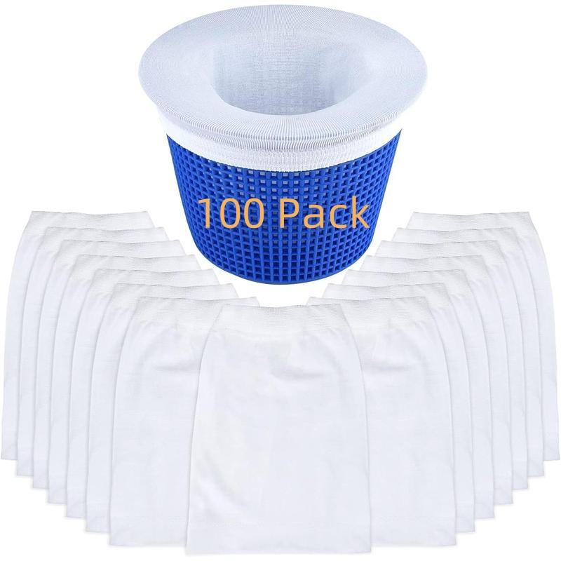 Pool Skimmer Socks, Pool Skimmers Filter Socks for Skimmer Basket Clean Debris and Leaves for In-Ground and Above Ground Pools