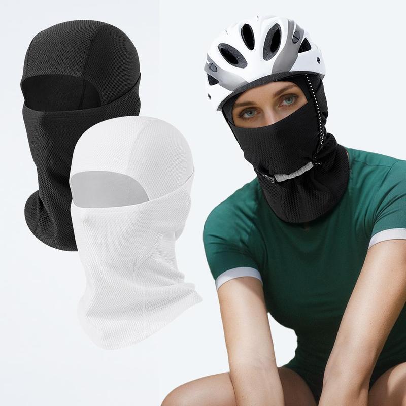 Breathable Motorcycle Balaclava, 2 Counts 3 Counts Cycling Full Face Mask with 4-in-1 wearing style, Face Mask for Outdoor Sports