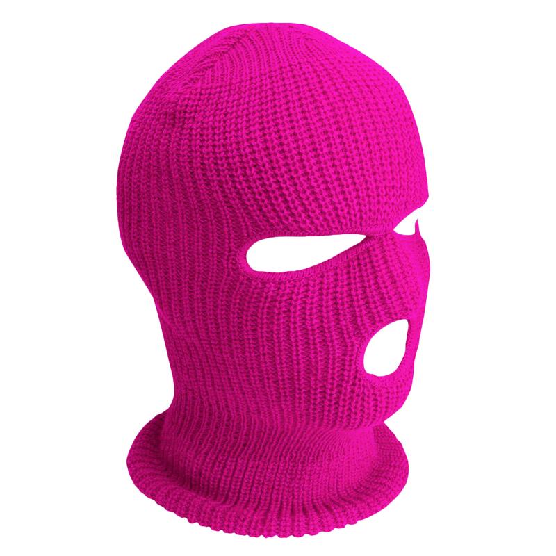 Winter Ski Mask 3 Hole Knitted Skull Balaclava Beanie Hat for Outdoor Sports winter warm face mask