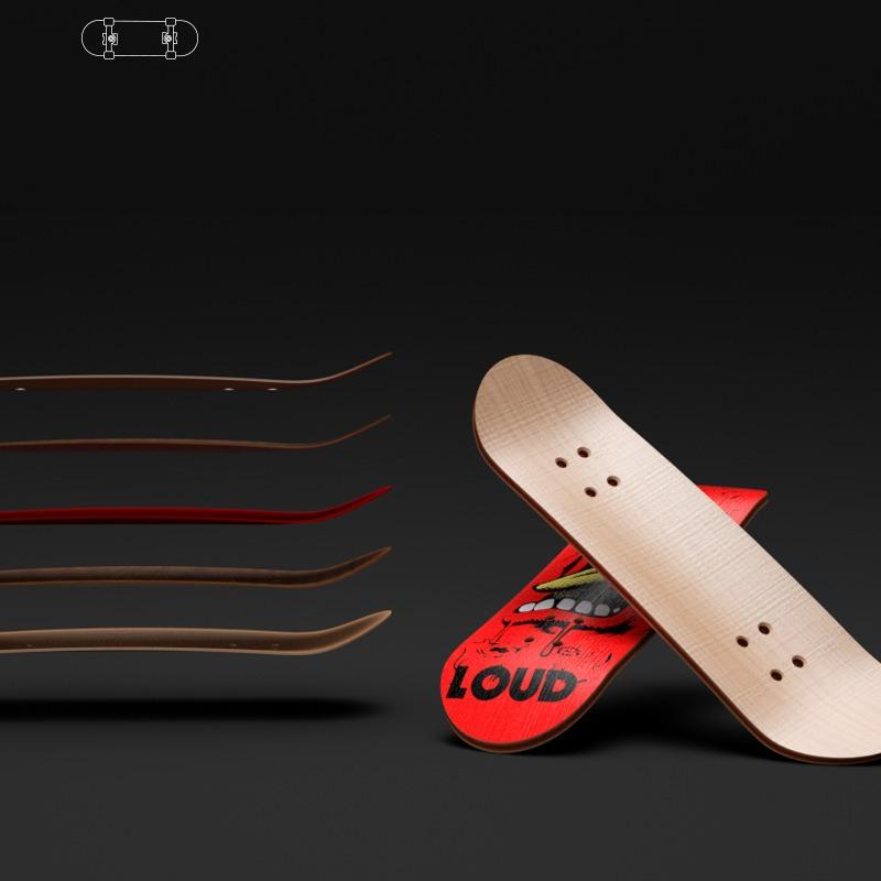 Fingertip skateboard, exquisite packaging, personal and team entertainment, cool tool finger skateboard