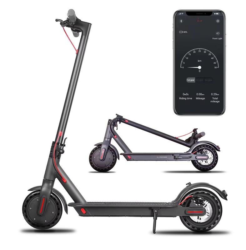 Electric Scooter for Adult 350W 25KM H Smart APP Control Foldable Electric Kick Scooters 30KM Range E Scooter