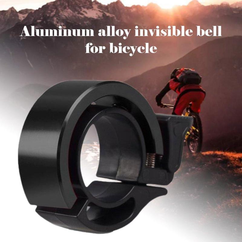 Bicycle Bell (1 Count), Invisible Bell Handlebar Ring, Aluminum Alloy Invisible Bell, Riding Equipment Accessories