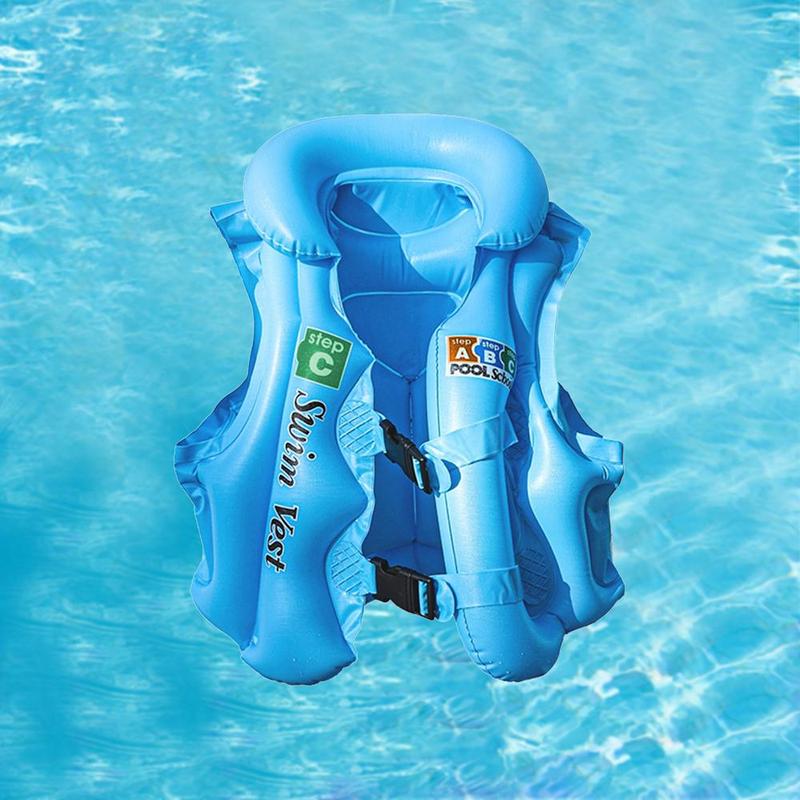 Life Jacket For Toddlers, Swim Vest With Shoulder Harness, Arm Wings, Floaties For Boys Girls, Water Sports Equipment For Beach