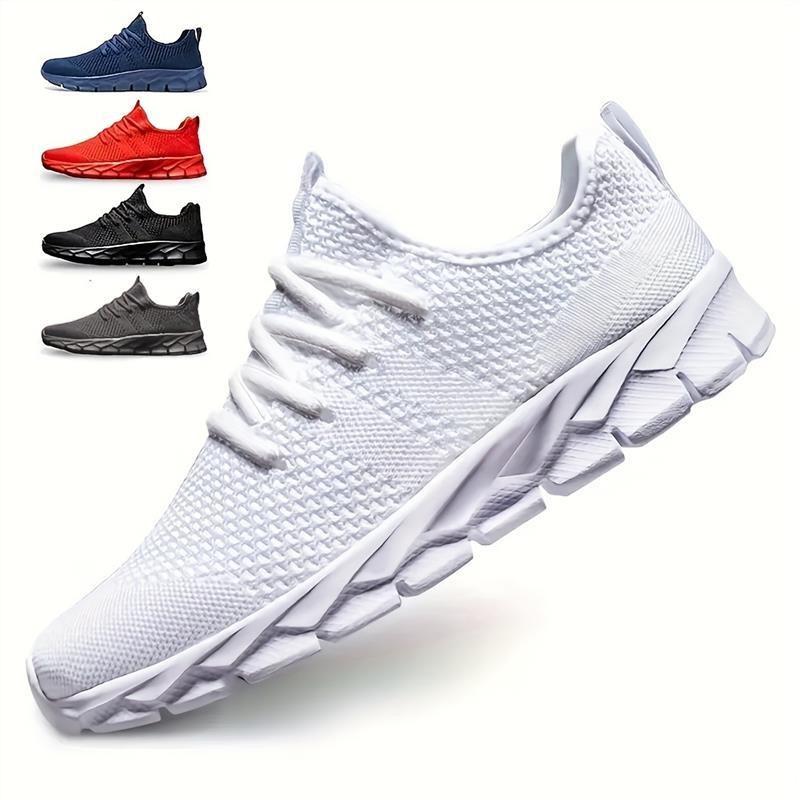 Mens Performance Sneakers - Lightweight & Breathable - Durable for Running, Basketball, Gym Training