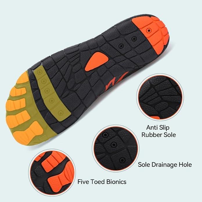 Hike Footwear Barefoot for Women Men Breathable & Non-Slip Athletic Barefoot Shoes Wide Toe Water Shoes