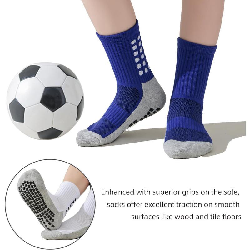 Soccer Socks Athletic Grip Socks for Boys and Girls