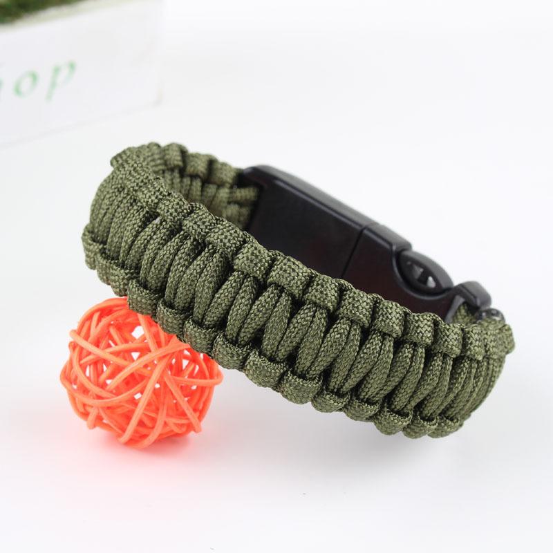 Paracord Bracelet Survival Bracelet Multifunctional Five-in-One Multifunctional Outdoor Umbrella Rope Camping Adventure Seven-Core Lifeline