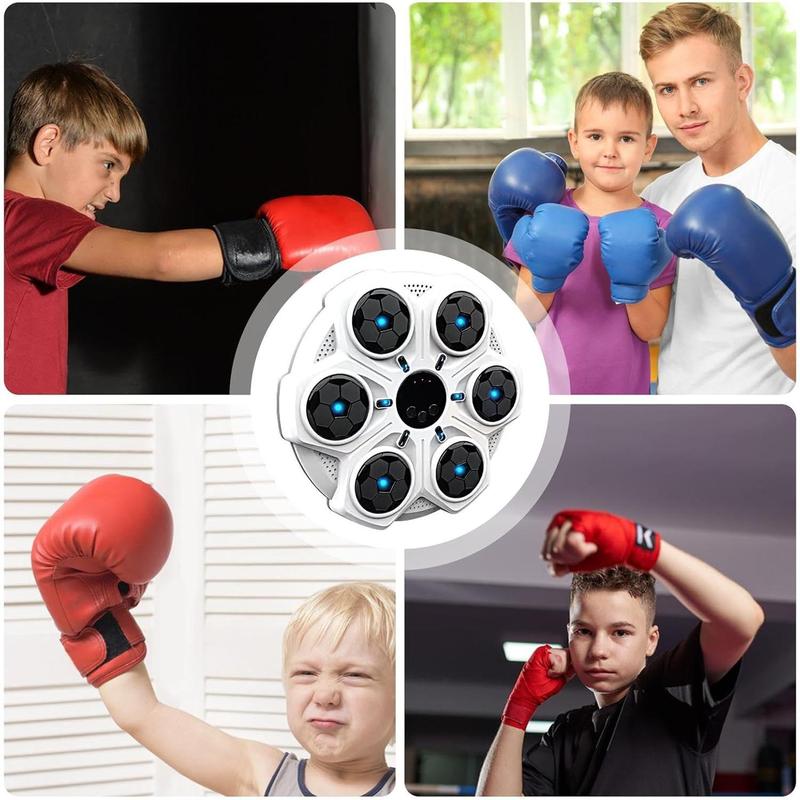 Smart Bluetooth-compatible Boxing Machine, Wall Mounted Boxing Mat, Music Boxing Target, Home, Indoor, and Gym Boxing Music, Exercise Coordination，Christmas Gift