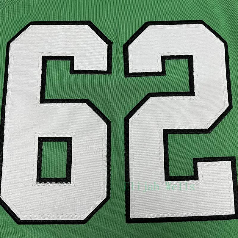 Custom men Number 62 Kelce vapor F.U.S.E. Limited football jerseys holiday gift star