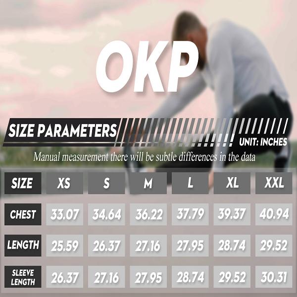 OKP 3 Pack UPF High-Stretch Men's Sports Long-Sleeved T-shirt, Moisture-Wicking And Quick-Drying, Lightweight And Breathable, Suitable For Running, Fitness And Outdoor, Cycling Clothing, Solid Round Neck Tops And Thin Jerseys, Spring, Autumn, Winter