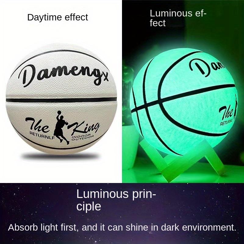 Luminous Basketball, PU Soft Leather Outdoor Wear-resistant Non-slip Basketball