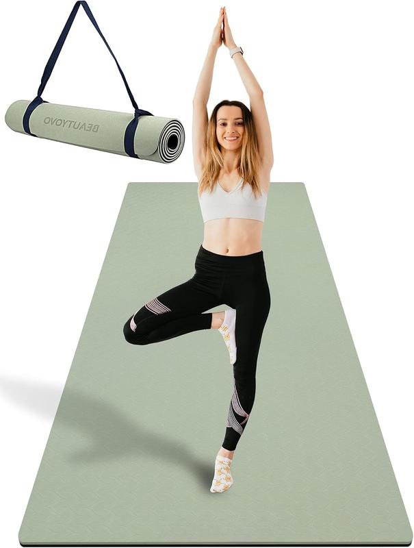 Extra Wide & Thick Yoga Mat - 72