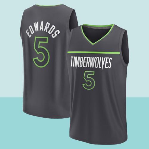 Basketball jersey shirts for Men and Women, A Edwards #35 Name And Number M Timberwolves Basketball Jerseys, Basketball Fans Gifts