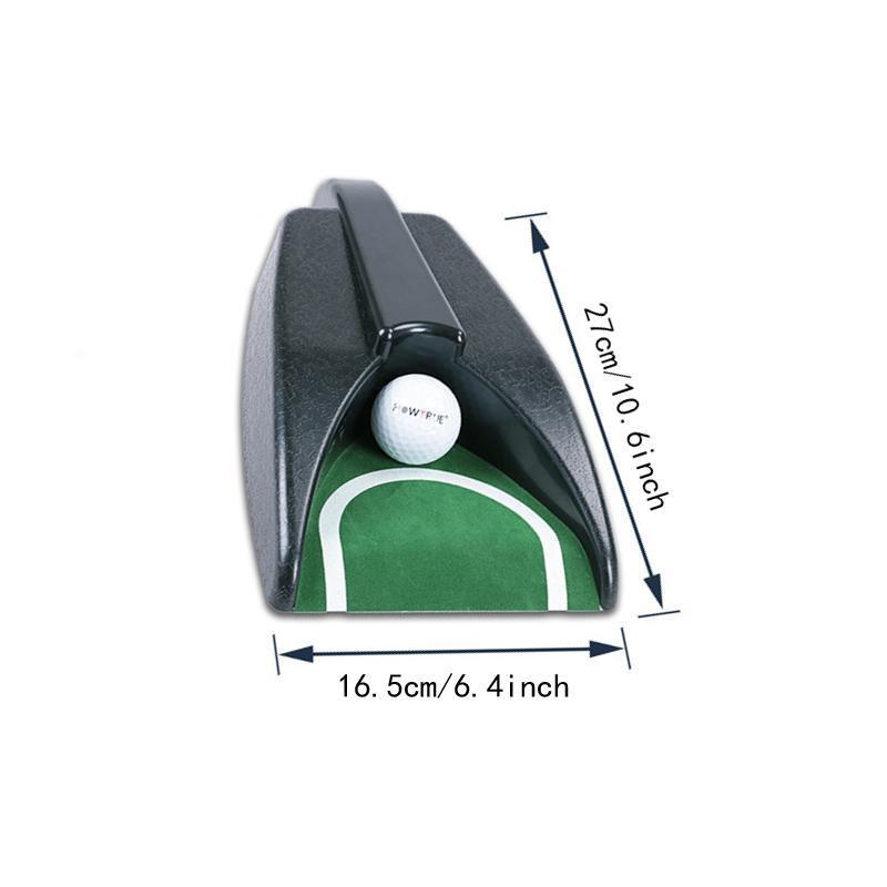 Golf Putter Trainer, 1 Count Indoor Office Automatic Ball Return Golf Practice Supplies, Golf Training Equipment for Indoor Office