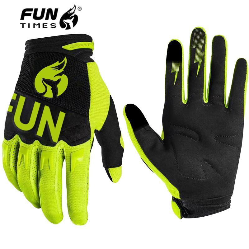 Full Finger Cycling Gloves, Non-slip Wear-resistant Gloves, Breathable Comfortable Sports Gloves for Men & Women, Sports & Outdoor Accessories