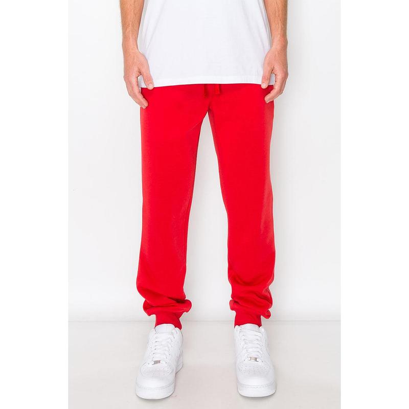 Men's Essential Color Fleece Jogger - Comfort Wear