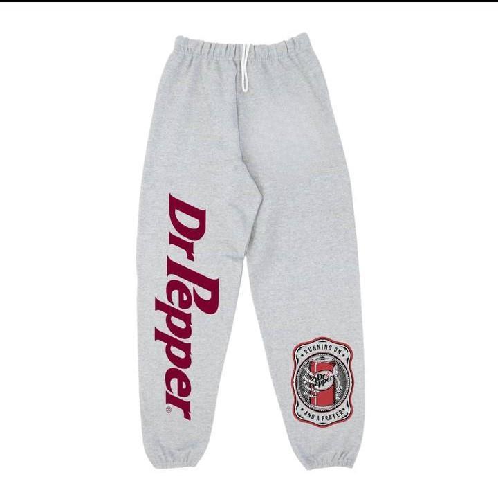 Vintage Y2K Dr Pepper letter and logo graphic sweatpants, These joggers are perfect for sports, workouts, gym sessions, and everyday casual wear, offering a stylish sporty look