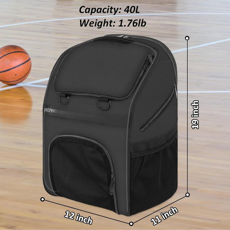 Basketball Bag, Large Basketball Backpack with Shoe Compartment and Ball Holder for daughter son, Water Resistant Soccer Bag for   Equipment Fits Volleyball Football Gym