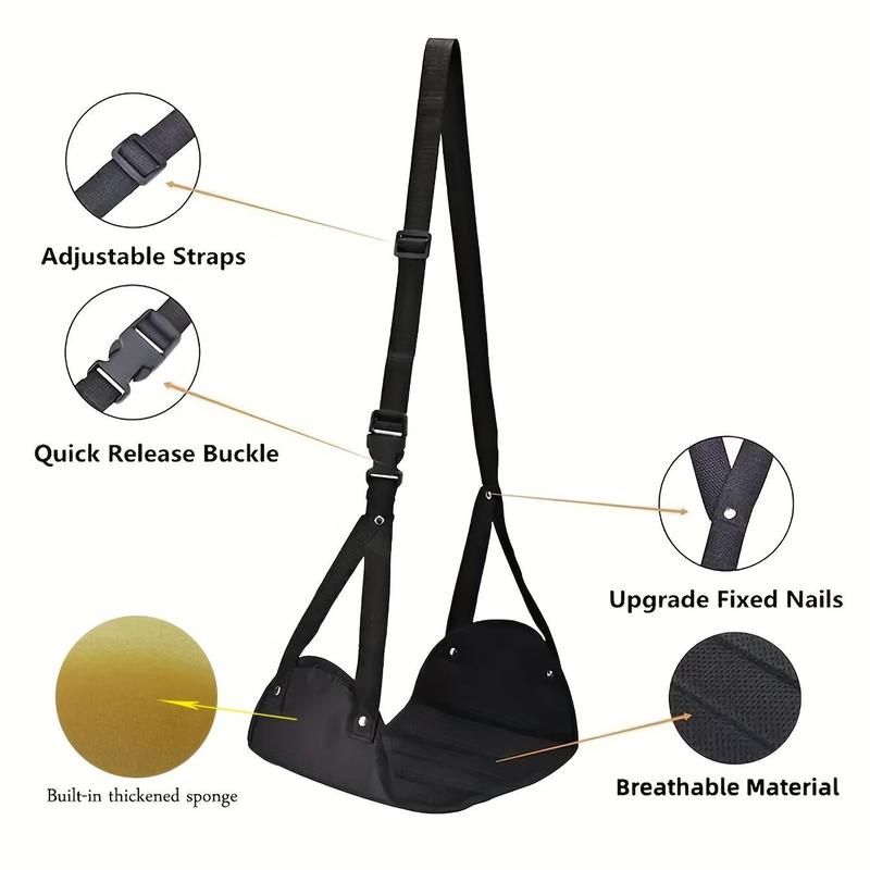 Portable Lightweight Hanging Bed Leg Support, 1 Count Adjustable Foot Strap with Quick Release Buckle, Travel Accessories for Outdoor Camping Hiking