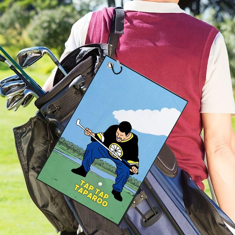 Golf Towel, Funny Golf Towel, Golf Accessories for Men & Women, Golf Club Cleaning Cloth, Golf Gear Cleaner, Gifts for Golf Enthusiasts