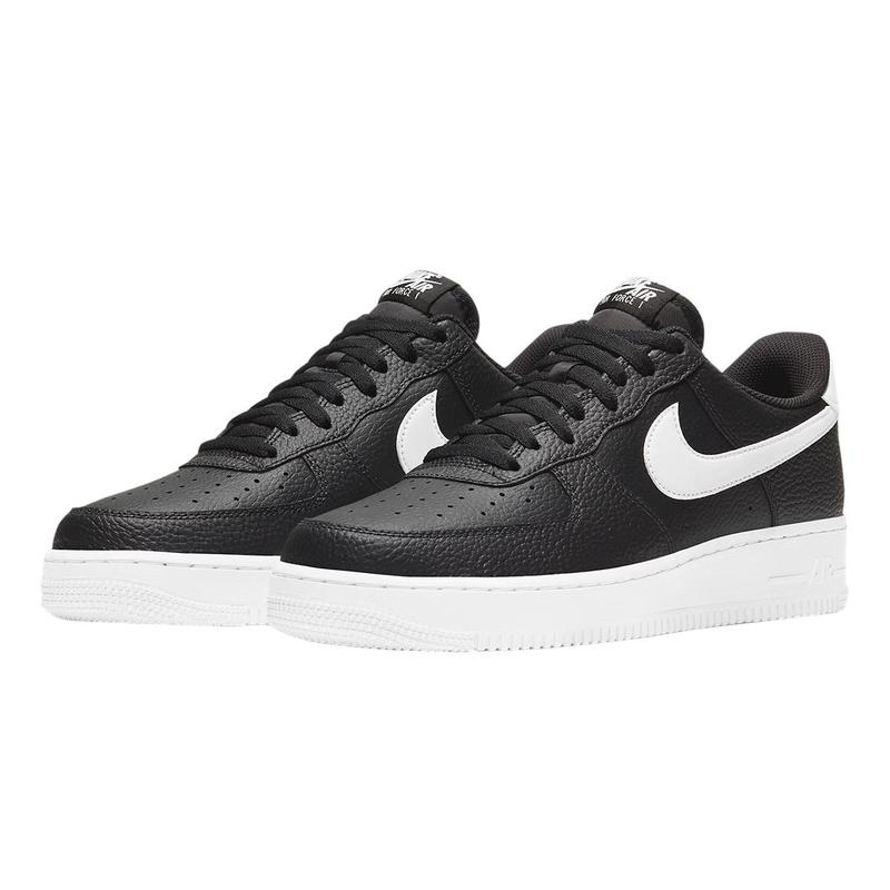 Men's Nike Air Force 1 '07 Black White (CT2302 002)