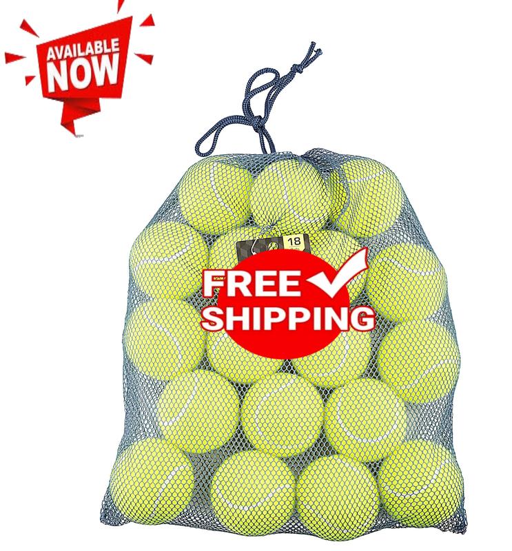 A.t...h.l.e.t..i.c W.o.r.ks. .Pressureless    Tennis Balls (18 Balls)