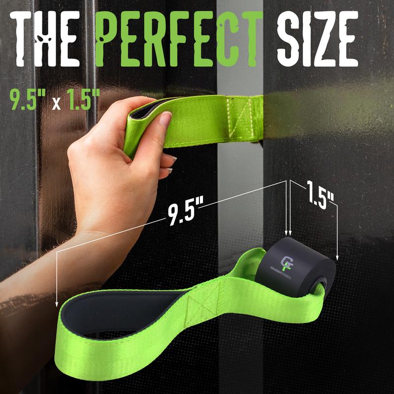 Gradient Fitness Door Anchor for Resistance Bands | Heavy Duty Resistance Band Door Anchors for Stretching Straps, Physical Therapy Exercises & Closed Loop Bands. Door Anchor for Home Gym Workout…