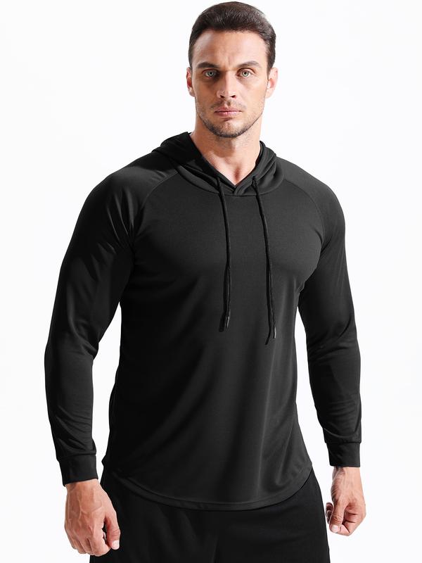 CADMUS Men's Running Shirts Workout Long Sleeve Shirts for Hiking, Fishing, Gym Hoodies sweatshirt athlete