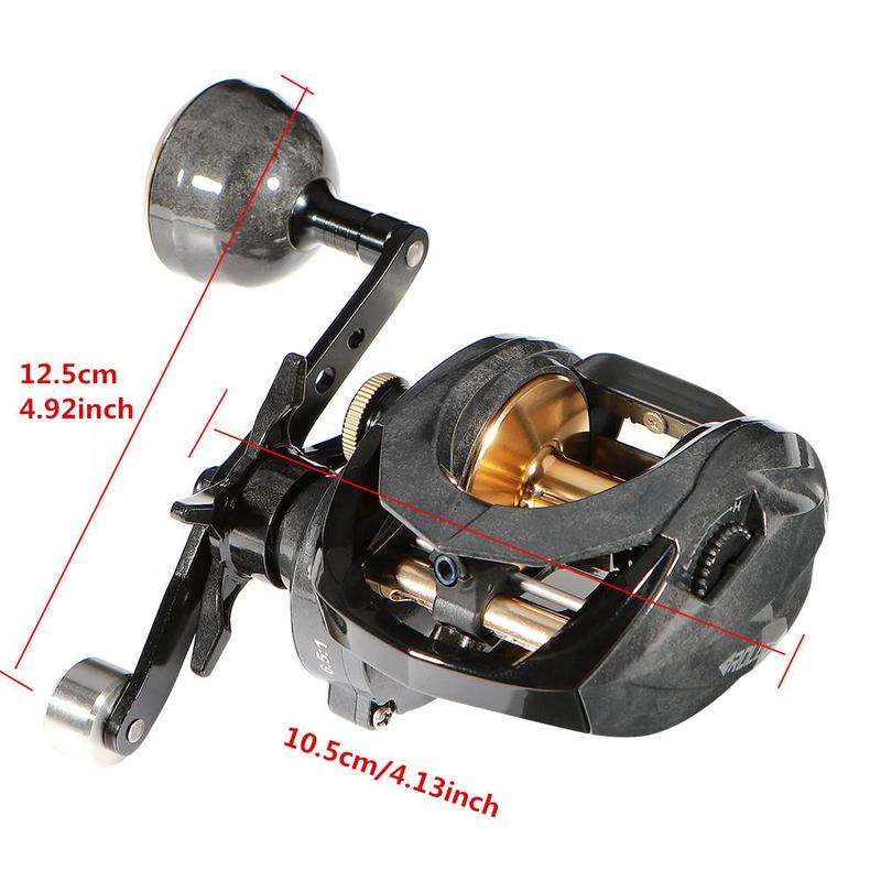 Carbon Fiber Wide-body Lightweight Slow-rocking Fishing Rod Reel, Anti-seawater Dripping Reel, Reel Pancing, Saltwater and Freshwater Fishing Reel, Outdoor Recreation Equipment, Fishing Tackle, 2024 Outdoor