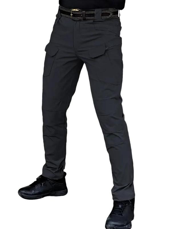 Durable Waterproof Tactical Cargo Pants for Men - Multi-Pocket Design for Outdoor Sports & Hiking