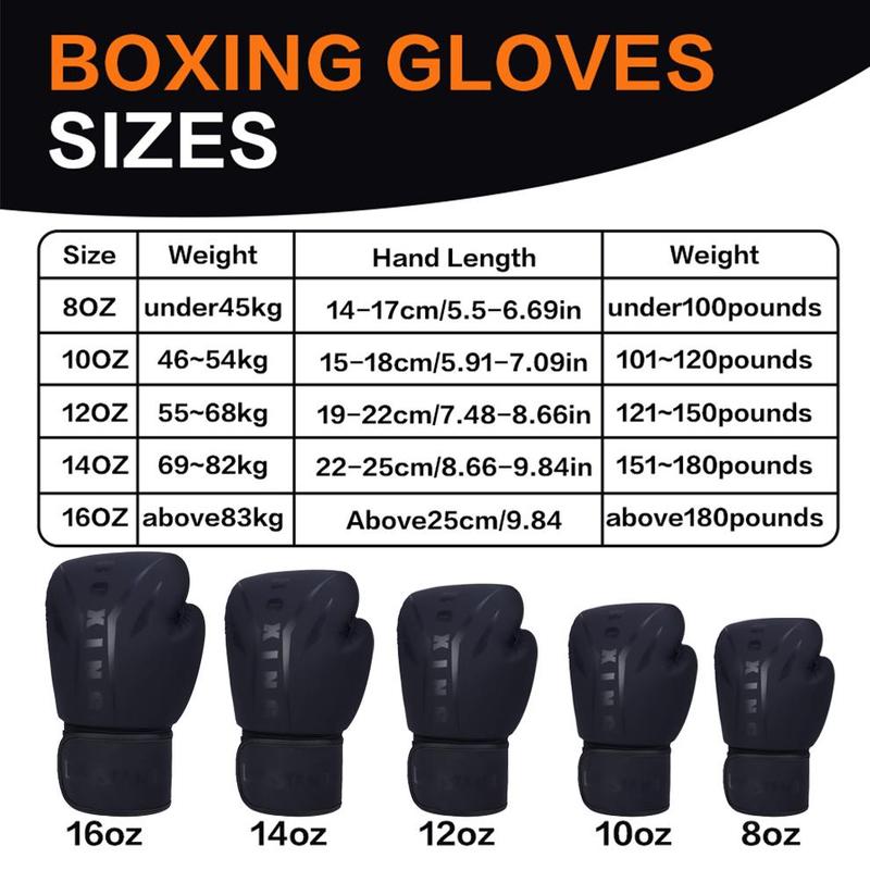 Professional Boxing Gloves, 1 Pair Professional Boxing Gloves for Men & Women, Boxing Training Gloves for Home Gym Workout