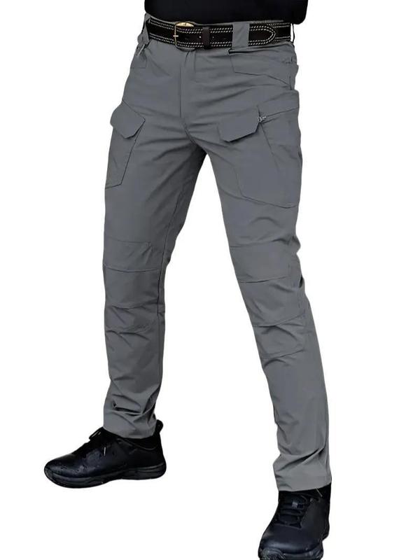 Durable Waterproof Tactical Cargo Pants for Men - Multi-Pocket Design for Outdoor Sports & Hiking