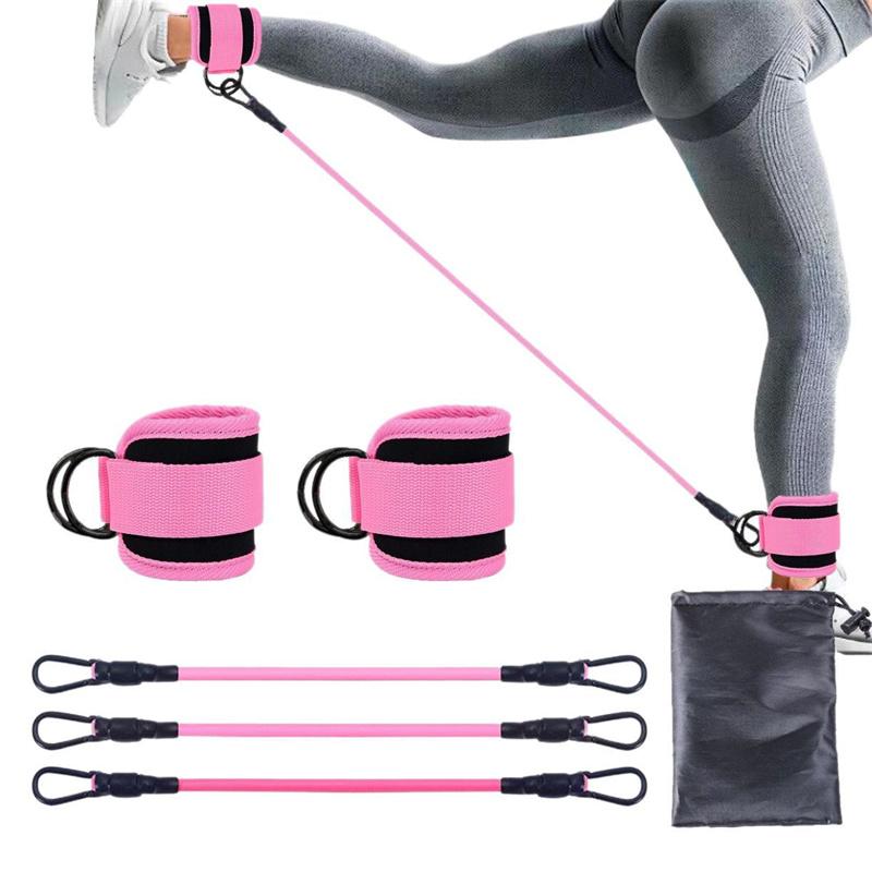 Ankle Resistance Bands with Cuffs, Glutes Workout Equipment,Ankle Bands for Working Out, Butt Exercise for Women Legs and Glutes