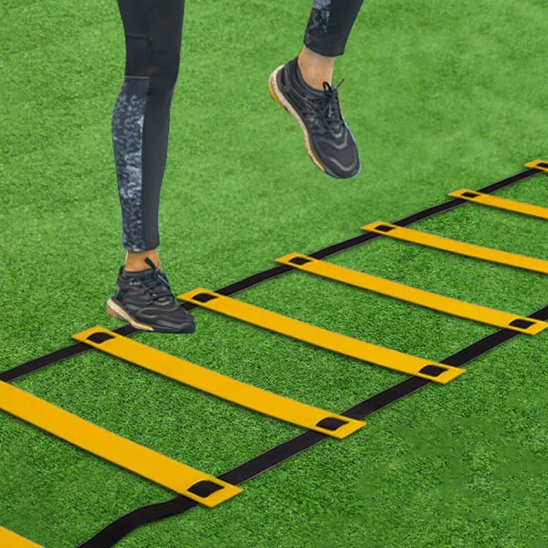 Portable Football Training Agility Ladder, 1 Set Football Jumping Trainer, Outdoor Football Training Equipment, Fitness Accessories