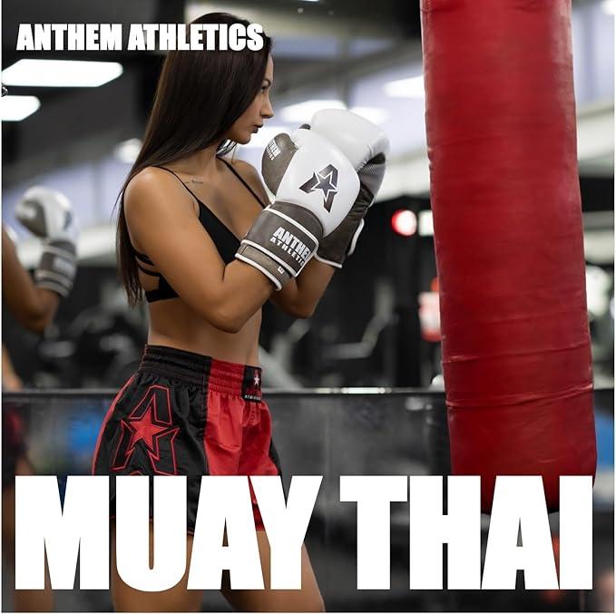 Anthem Athletics Muay Thai Shorts - Kickboxing Short Boxing Trunks for Men & Women - 50 50 Classic Infinity Resolute