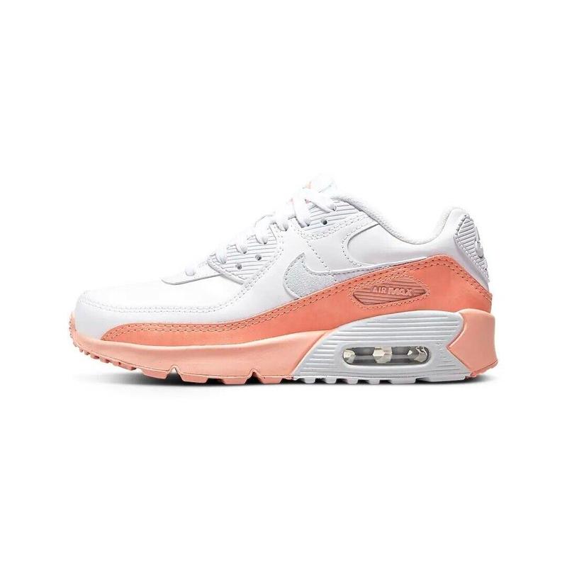 Men's Nike Air Max 90 LTR SE White Aura-Lt Madder Root (DM0956 100)