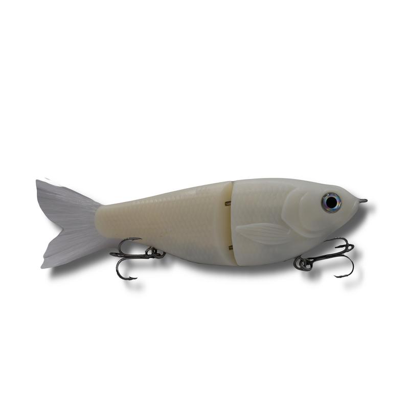 PBFish Glide Bait Slow Sinking Fishing Lure for Big Bass, Musky, Striped Bass & More 2.5oz 6