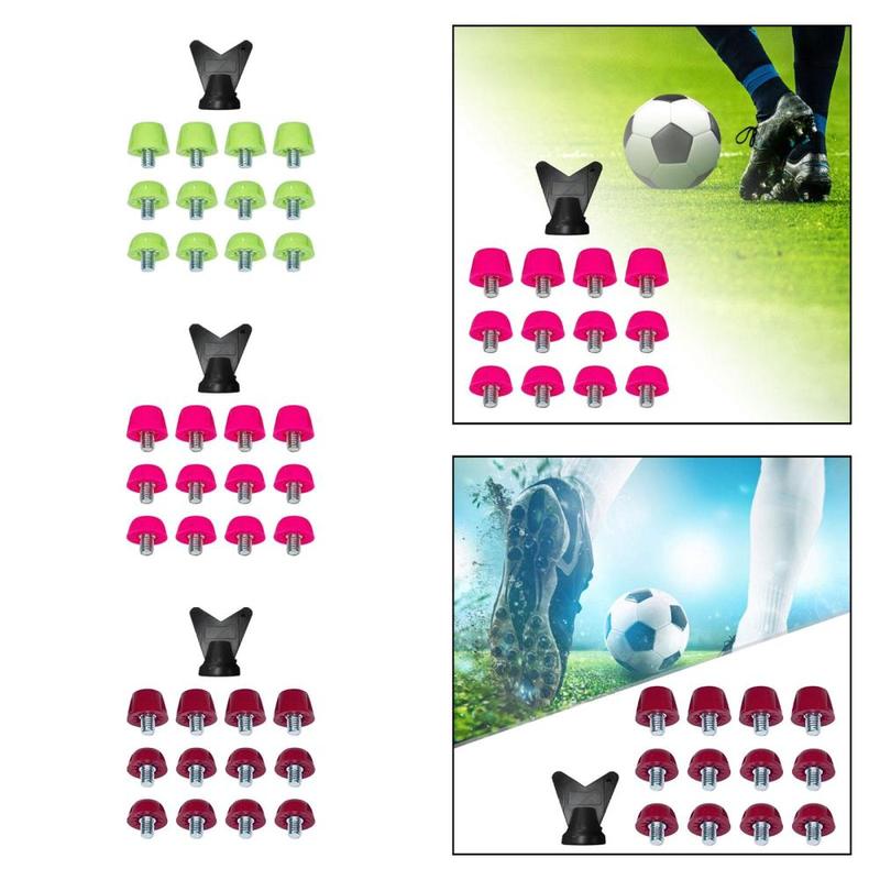 12x Replacement Spikes Football Shoe Studs M5 Thread Professional Nylon Football