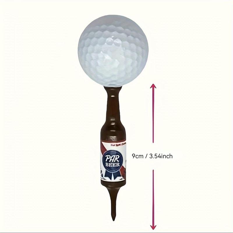 6 Counts Creative Beer Bottle Golf Tee - Durable, The Perfect Gift for Men and Golfers, Ideal for Bachelorette Parties, The Perfect Christmas Holiday Gift