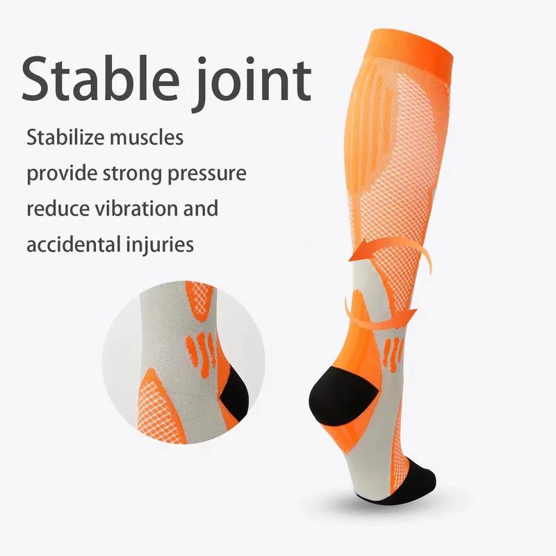 1 3 Pairs Compression Socks Sport Socks Medical Nursing Stockings Prevent Varicose Veins Socks Pregnancy Nursing Athletic Soccer