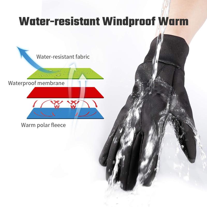 Winter Gloves Touch Screen Water Resistant Windproof Thermal for Running Cycling Driving Hiking for Men Women sister birthday