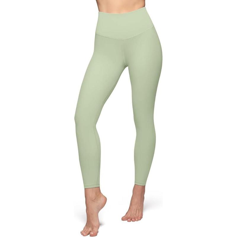 High Waisted Tummy Control Yoga Pants for Women - Shaping Training Leggings with Side Pockets, Plus Size - Bottoms, Womenswear